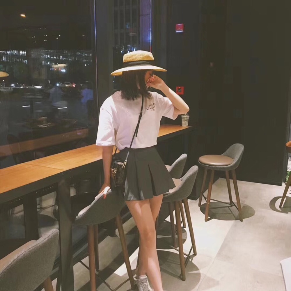 Gray summer dress-up short